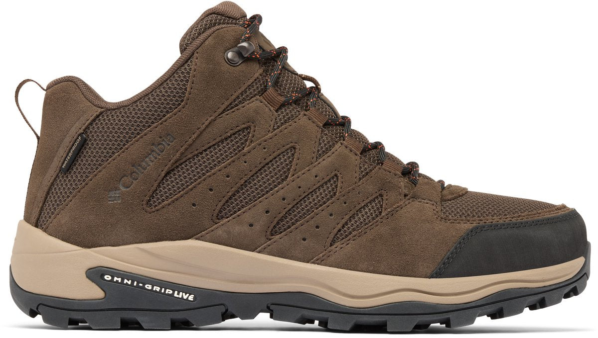 Columbia redmond™ iv mid vandtætte vandrestøvler til mænd - Cordovan, tangy orange