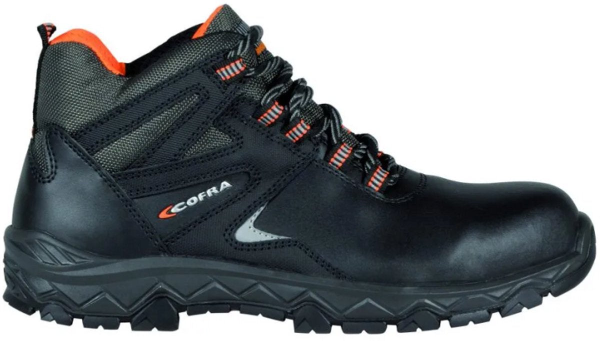 Cofra sikkerhedssko ascent s3 - sort - 43