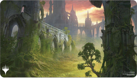 Ultrapro ultra pro - magic - the gathering - ravnica remastered - legemåtte gruul klaner trampede terræn (60 x 34 cm)