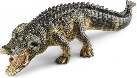 Schleich vilde liv - alligator - legefigur - børnelegetøj til drenge og piger - 3 til 8 år - 14727