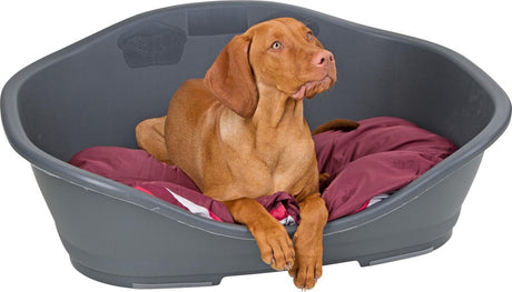 Stefanplast sovehundeseng - antracit - m: 65 x 42 cm