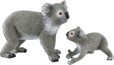 Schleich vilde liv - koala mor og baby - figursæt - børnelegetøj til drenge og piger - 3 til 8 år - 42566