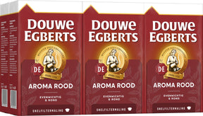 Douwe Egberts aromarødt hurtigfilter (6x 500gr)