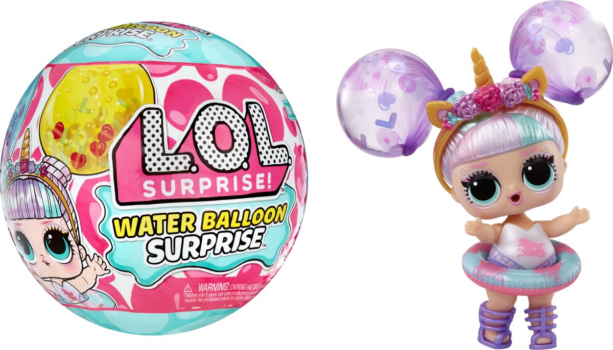 L.o.l. overraskelse! vandballon overraskelse - overraskelsesgenstande - minidukke