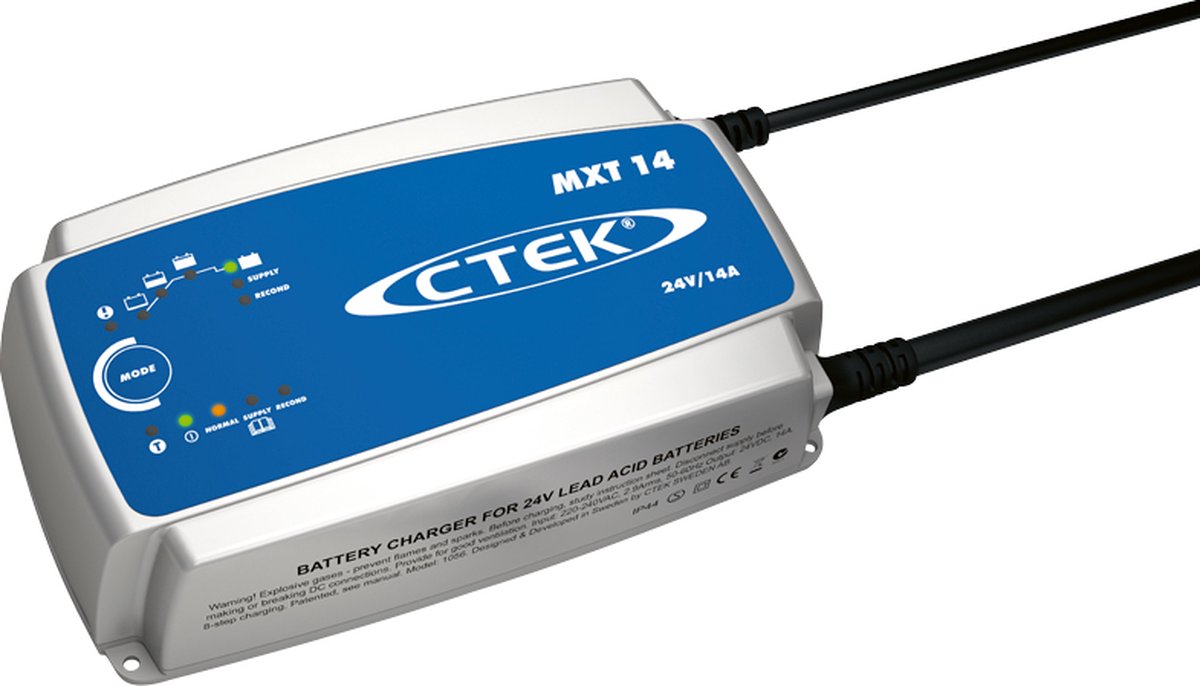 C-tek - batterioplader 24v 14a