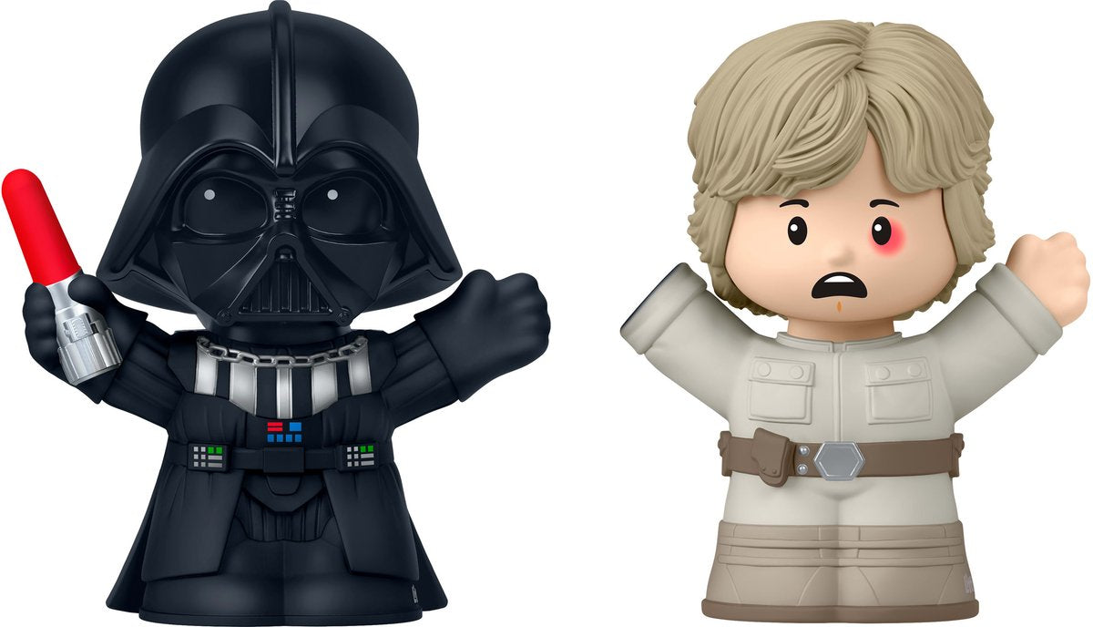 Mattel star wars little people collector minifigur 2-pack jeg er din far 7 cm minifigur