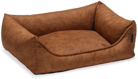 Beeztees lua - orthopedische hondenmand - cognac - 70x50x21,5 cm