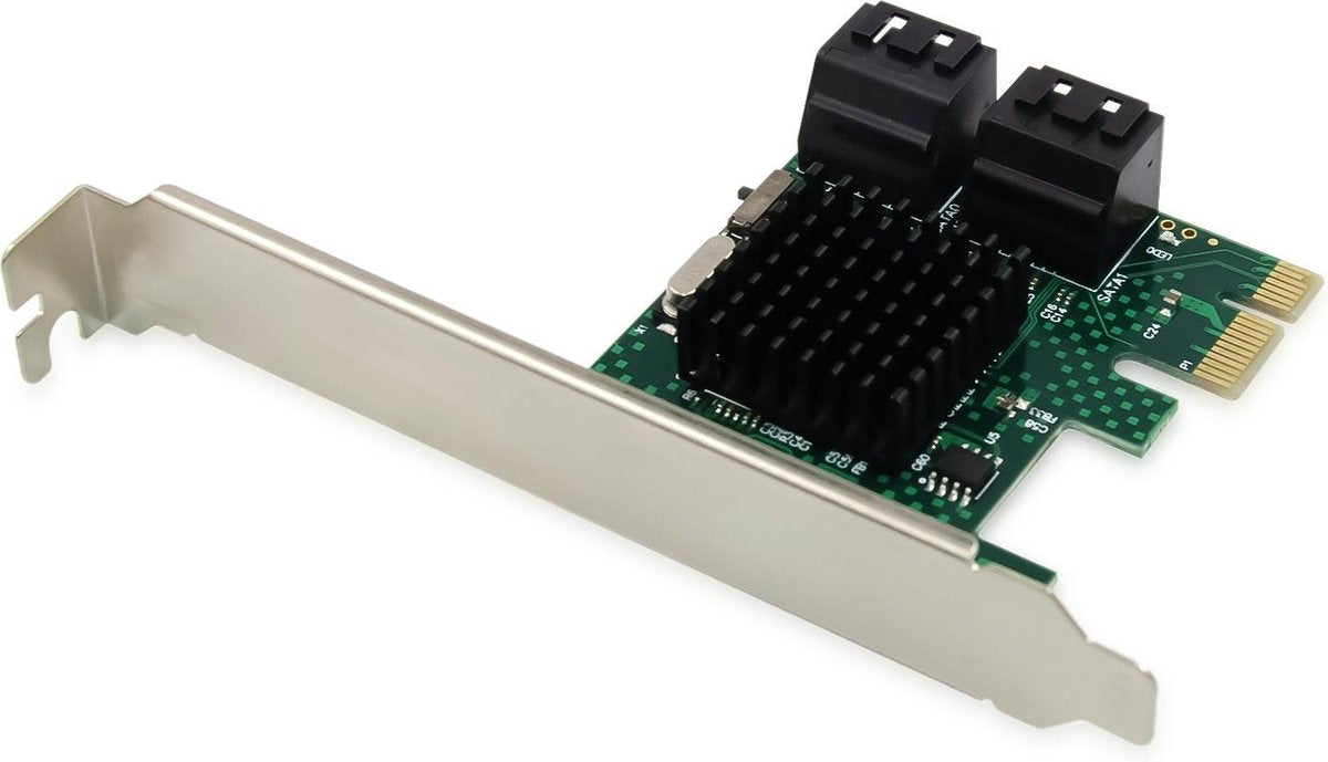 Conceptronic emrick03g 4-ports sata-adapter med sata-kabel [pcie 2.0, sata3, 6 gbit s, asmedia106]