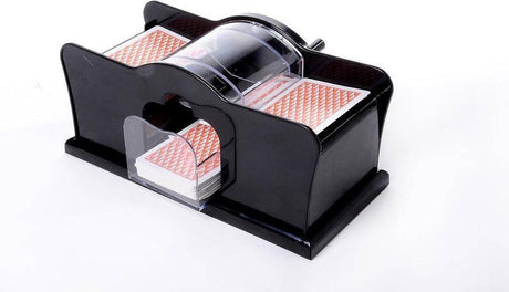 Longfield card shuffler manual - plastik kort shuffler - til brætspil, kortspil - familiespil - englehjerte