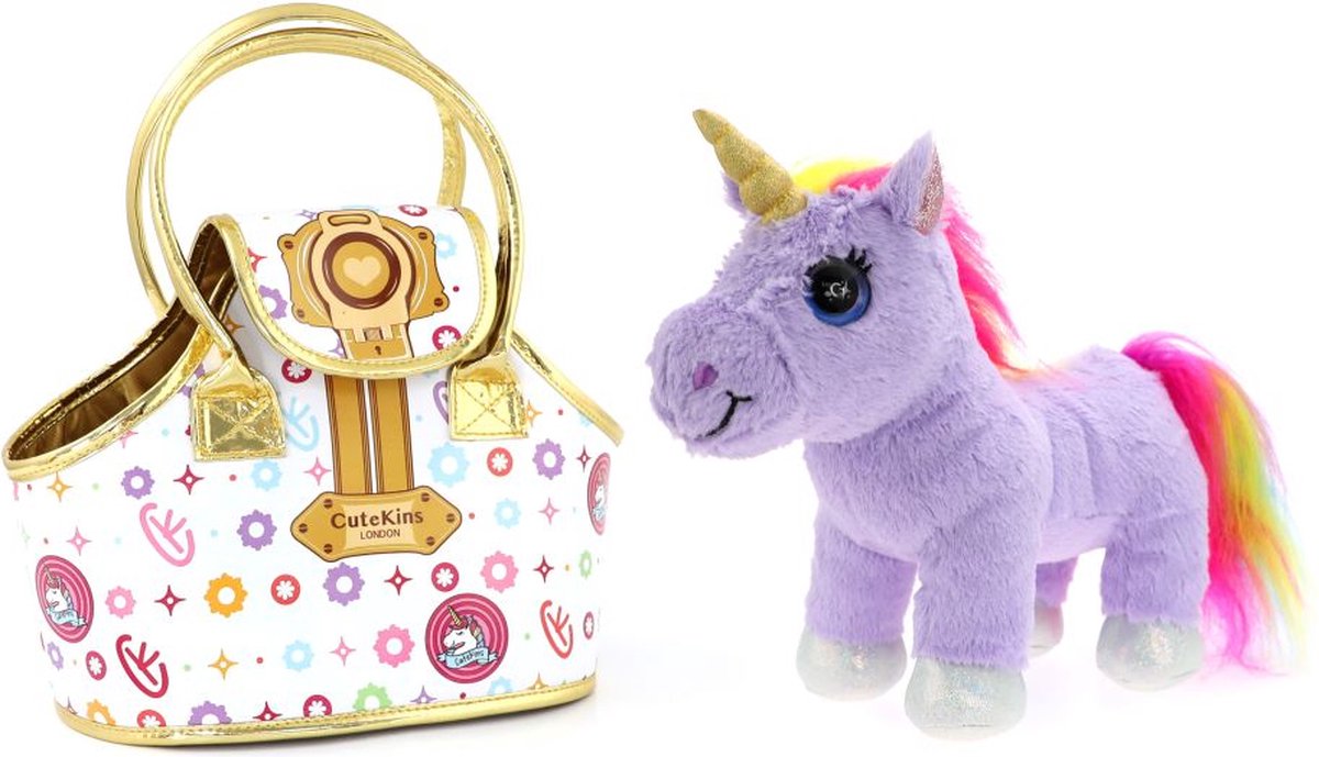 Braet enhjørning i taske - sparkle girlz.