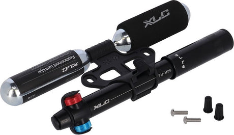 Xlc pu-m03 - combi co2 cykelpumpe - inklusive 2 patroner