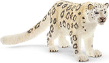 Schleich vilde liv - sneleopard - legefigur - børnelegetøj til drenge og piger - 3 til 8 år - 14838