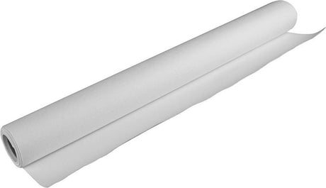 Lærred på rulle, b: 120 cm, 380 gr, hvid, 5 m 1 rulle