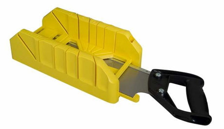 Stanley miter box plastic with miter saw l350mm w143mm h95mm - 1-19-800