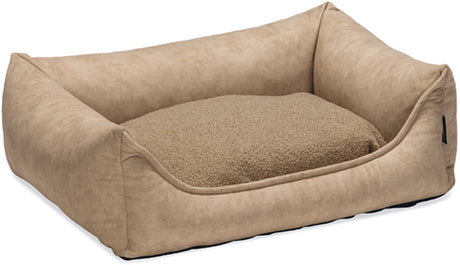 Beeztees lua - orthopedische hondenmand - beige - 70x50x21,5 cm