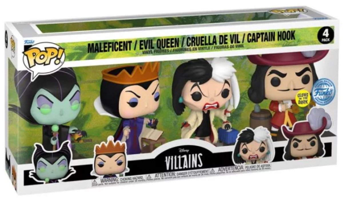 Funko pop! disney skurke figur flerfarvet