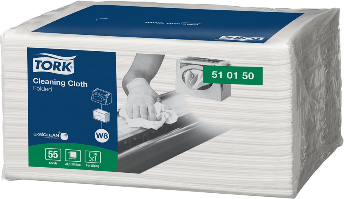 Tork multifunktionelle arbejdsklude 51 01 50 [55x]