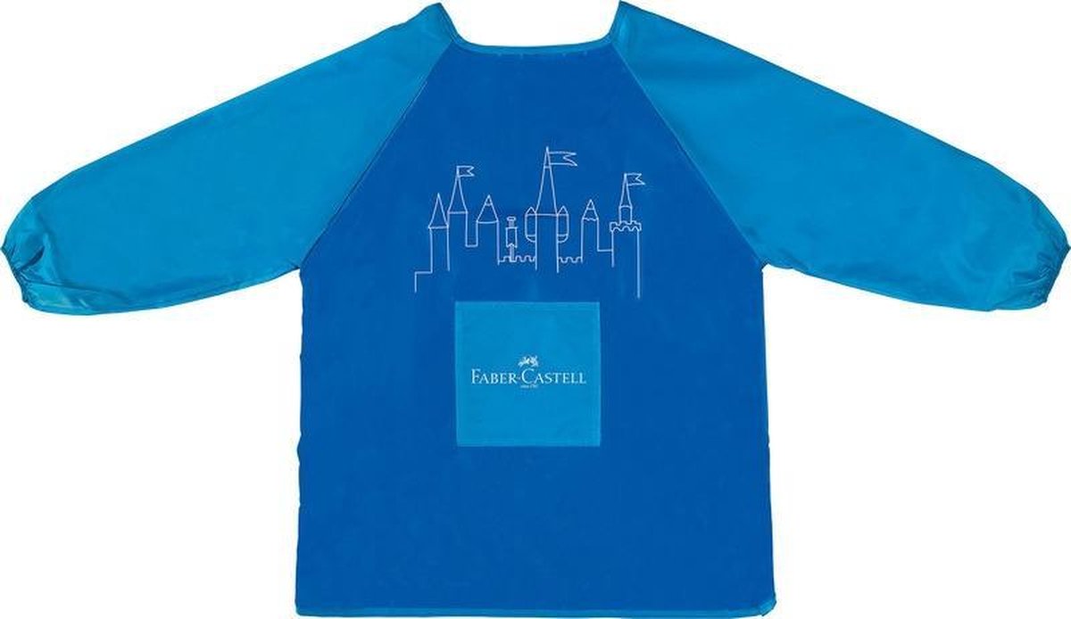 Faber-castell maling forklæde - blå - fc-201203