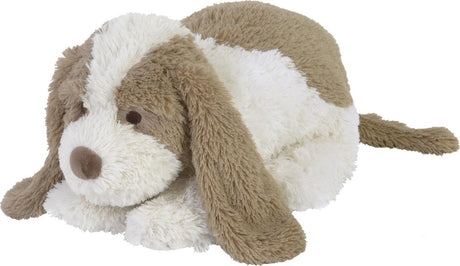 Happy horse hond david knuffel 28cm - wit beige - baby knuffel
