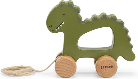 Trixie trætræklegetøj - mr. dino - til de første skridt - babylegetøj - til drenge piger - dinosaur