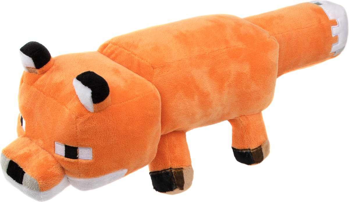 Minecraft ræve dekorativ pude 58cm