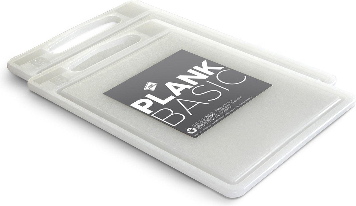 Inno cuisinno - skærebræt - basic - sæt med 2 stykker - 35x25cm