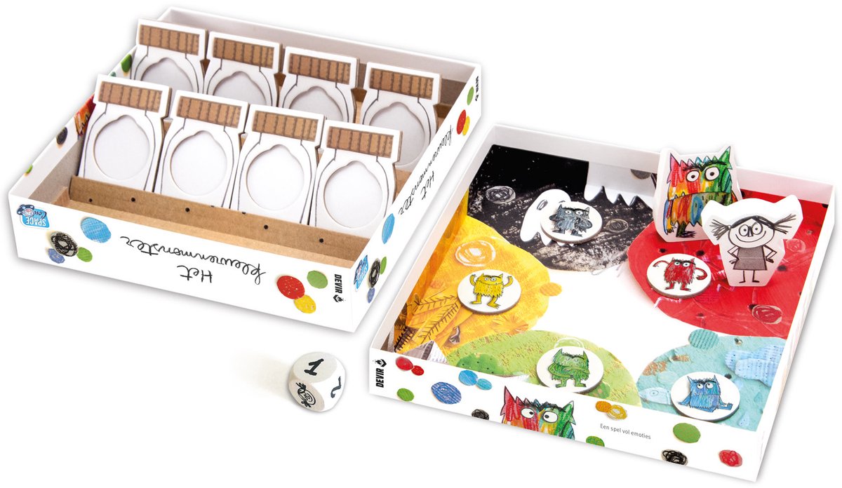 Asmodee space cow farvemonsteret - en.