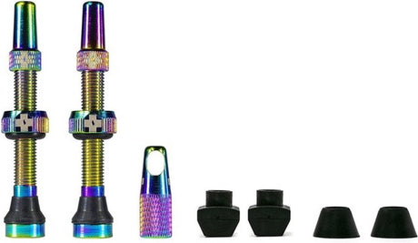 Muc-off tubeless ventilsæt 44mm olie iriserende