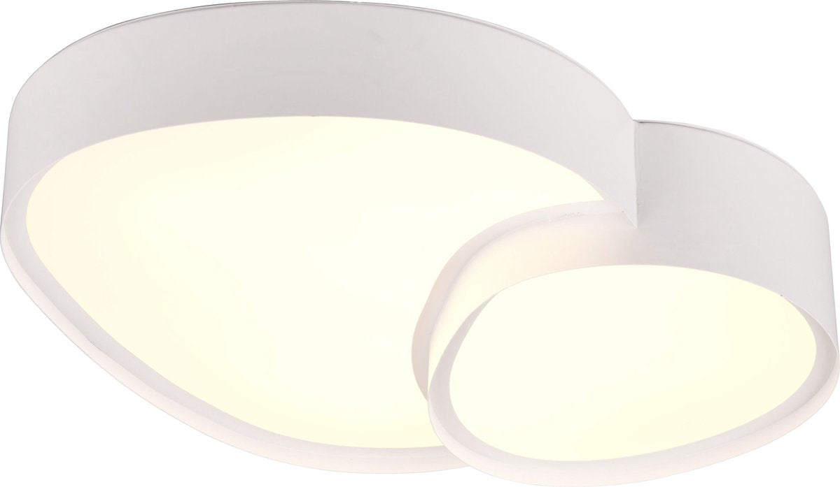 Trio rise - loftslampe - sort guld - inkl. 1x SMD 21w - integreret lysdæmper - hukommelsesfunktion - lysfarve justerbar