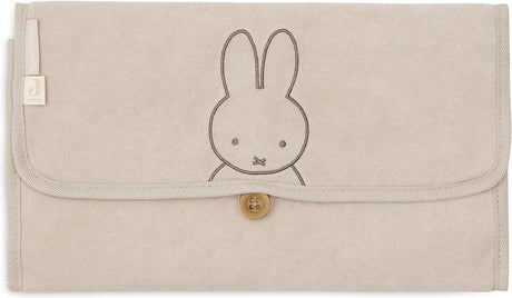 Jollein x nijntje verschoningsmat badstof miffy - nougat