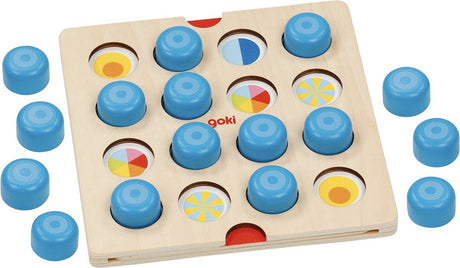 Goki Wooden Memo, der spiller dyr og symboler, 20dlg.