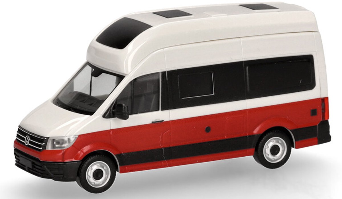 Herpa vw crafter grand california 600, beige rød