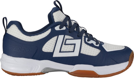 Brabo tribute junior indoor hockeyschoenen navy white 31
