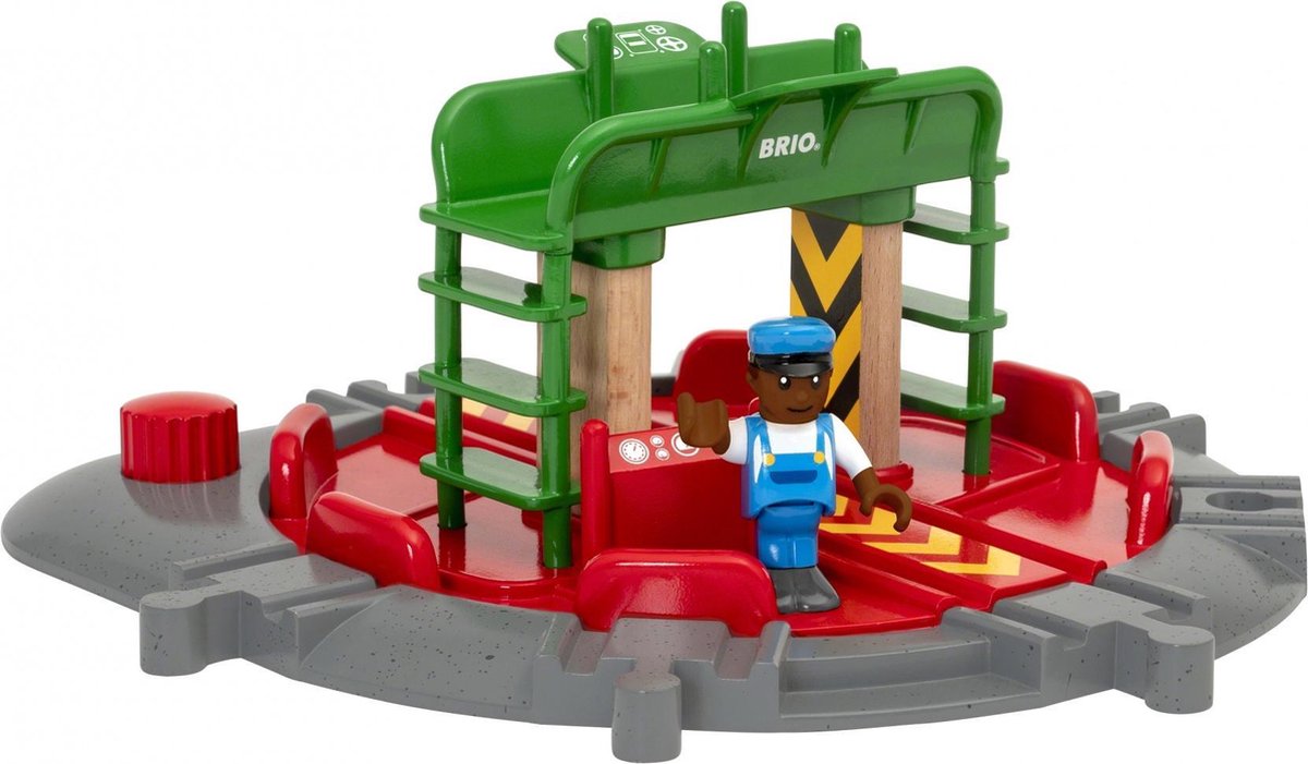 Brio pladespiller og figur - 33476