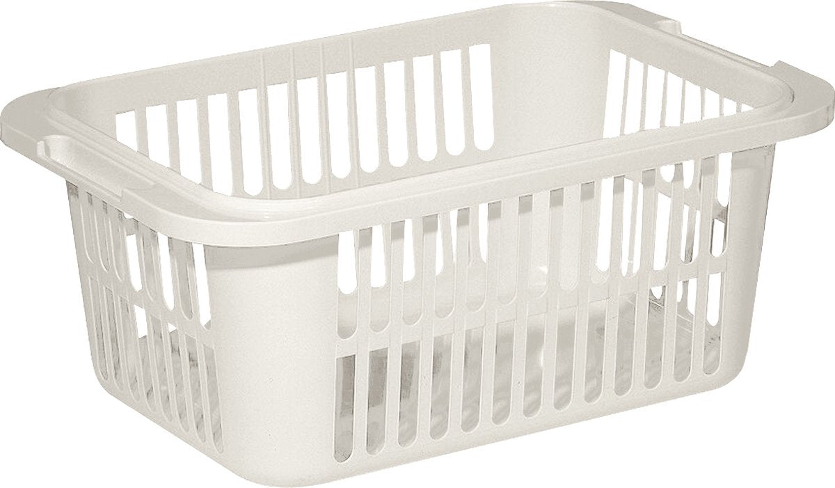 Allibert lingo vasketøjskurv 55 liter - hvid