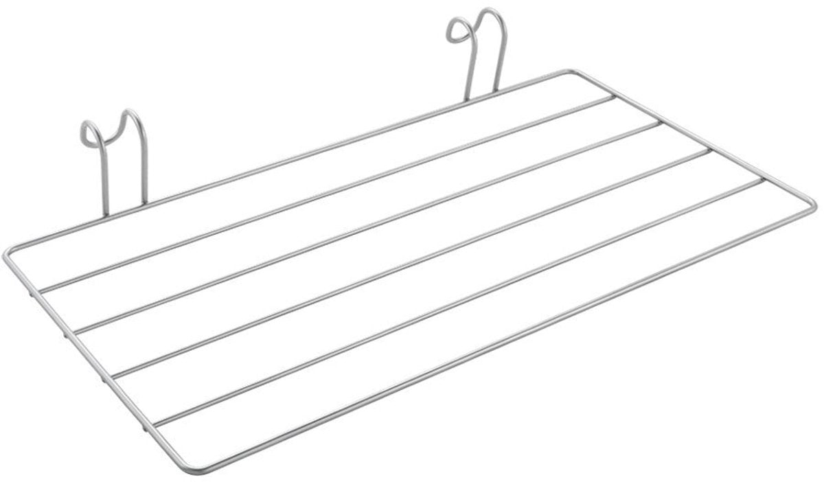 Tomado - tørrestativ radius - 2,5 meter tørrelængde - hænge på radiator, dør, brusevæg - 51 x 32 cm