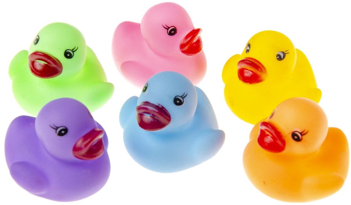 Duckiez farvet and - 24 stk