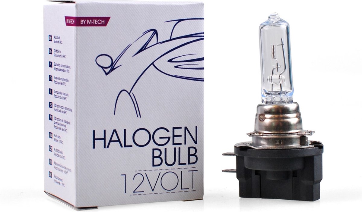 M-tech h9b 12v 65w - basic - klar - enkelt