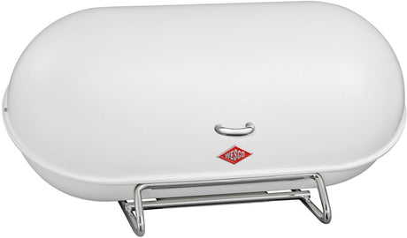 Wesco breadboy brødbeholder | 12 liter | metal - mat hvid | opbevaringsboks til brød