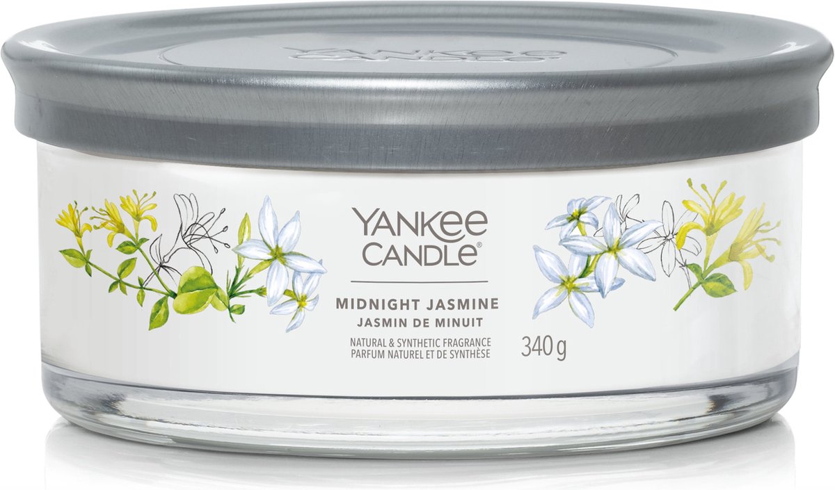 Yankee lys - midnat jasmin signatur 5-væge tumbler