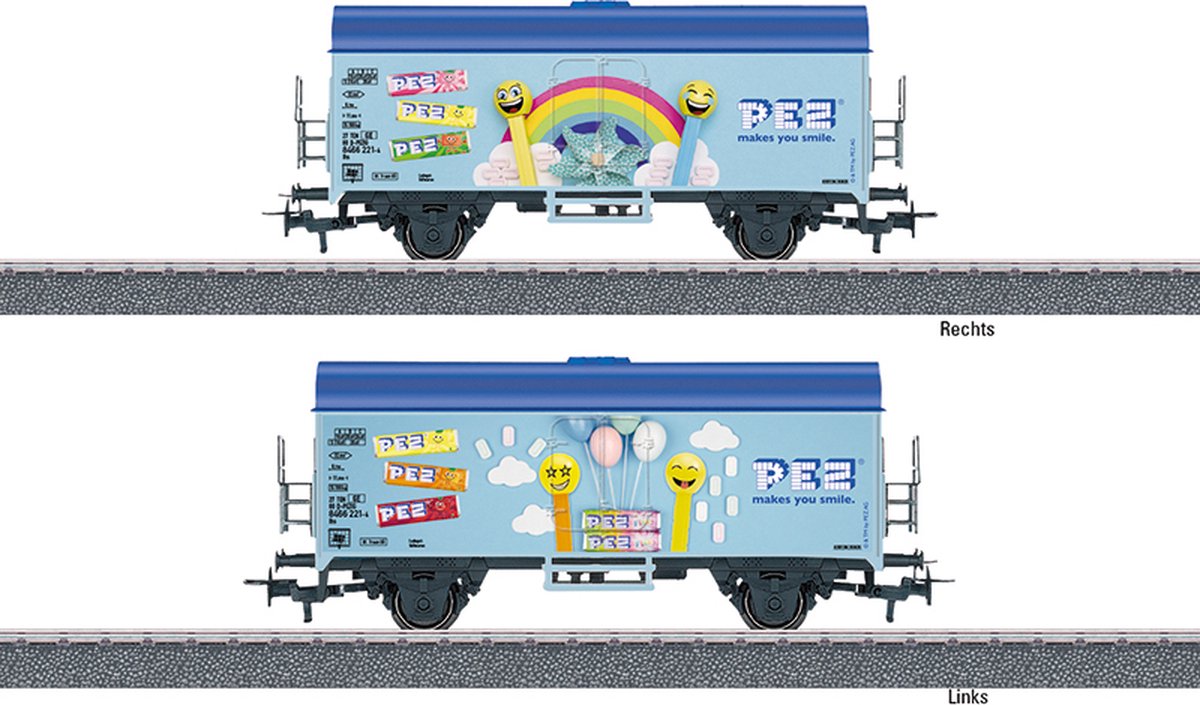 Märklin opstart - kølebil "pez".