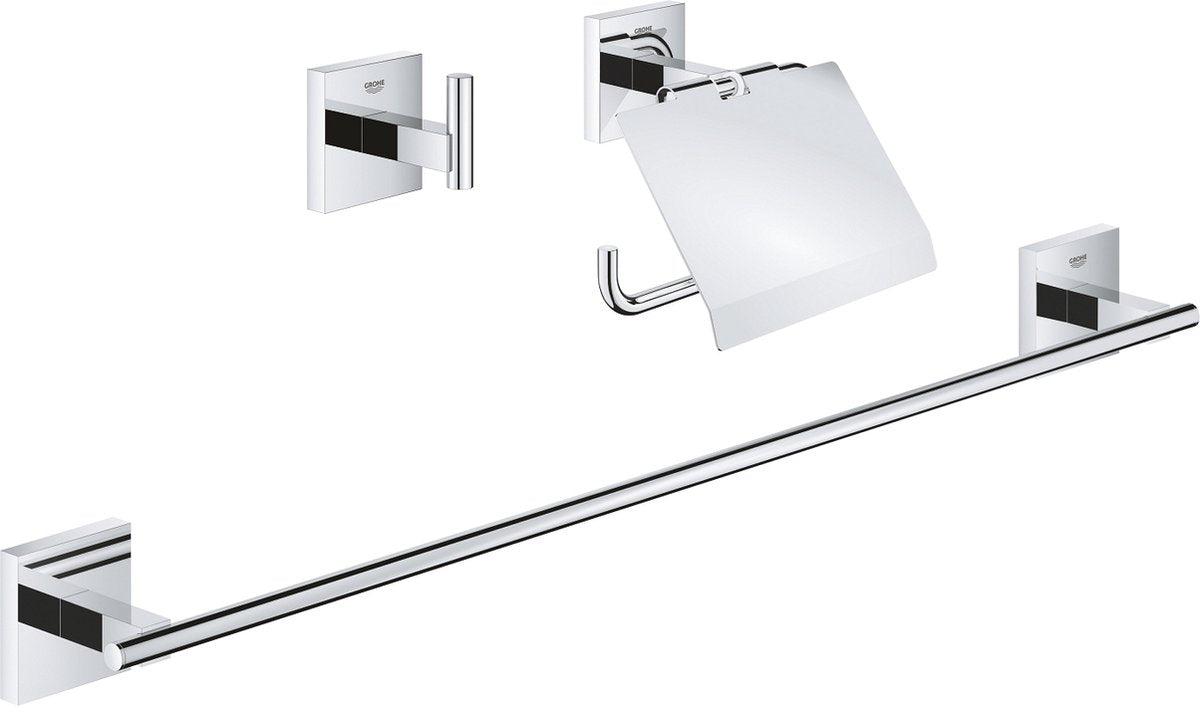 Grohe start kube tilbehørssæt 3-i-1 - krom 41124000