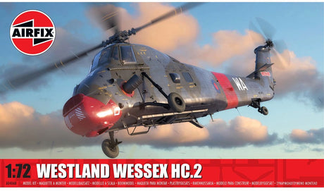 Airfix modelbouwpakket militaire voertuigen - 04068 westland wessex hc.2 - sikorsky s-58 - britse helikopter plastic - 1:72 - modelbouw