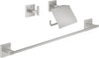 Grohe start kube tilbehørssæt - 3-i-1 - superstål (rustfrit stål-look)