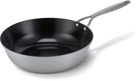 Brabantia dusk wokpande ø 28cm - 100% pfas fri - keramisk non-stick belægning - induktionsstegepande - tåler opvaskemaskine og ovn - grå
