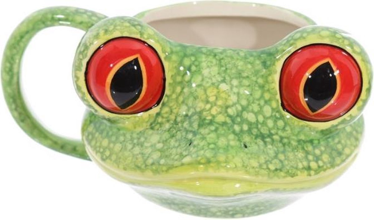 Puckator træfrø 3d krus grøn