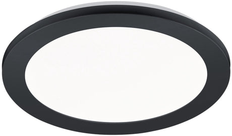 Rl leve dit lys virkelighed camillus - loftslampe - badeværelse - sort - trin dæmpet - 26cm