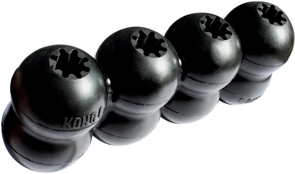 Kong extreme goodie bånd sort 21,5x8,5x5,5 cm