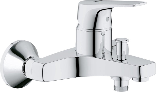 Grohe quickfix start flow badekarhane - med omskifter og koblinger - krom