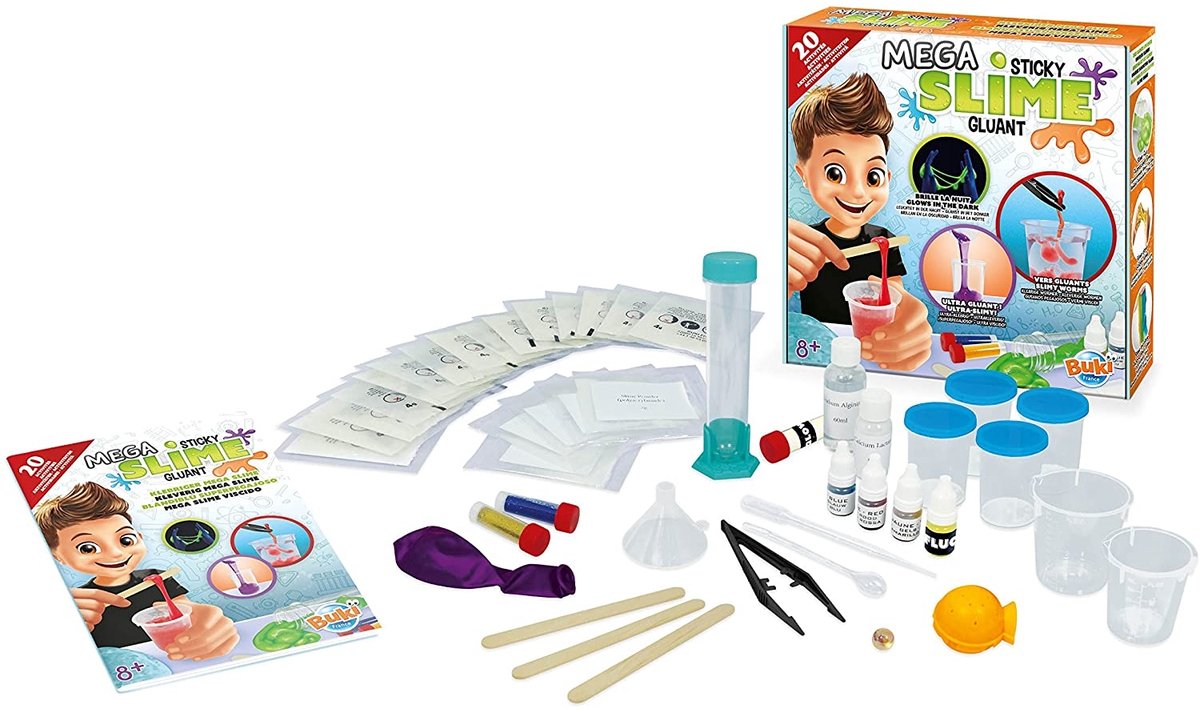 Buki france buki - méga slime - experimenteretset